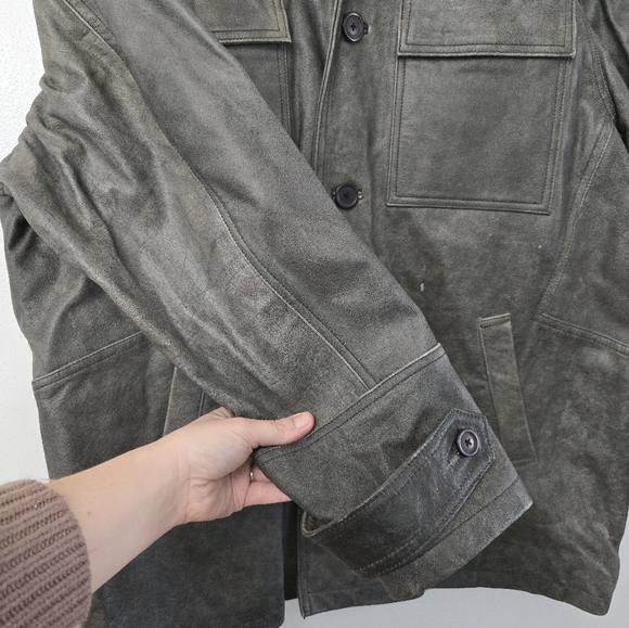 Supernatural Dean Winchester Wilsons Leather Jacket L Men’s Distressed M Julian - Picture 9 of 16